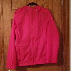 Pink Columbia Rain Jacket